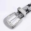 Modern Women Jeans Belt Studded Western Punk Belt Impressive Gothic Style