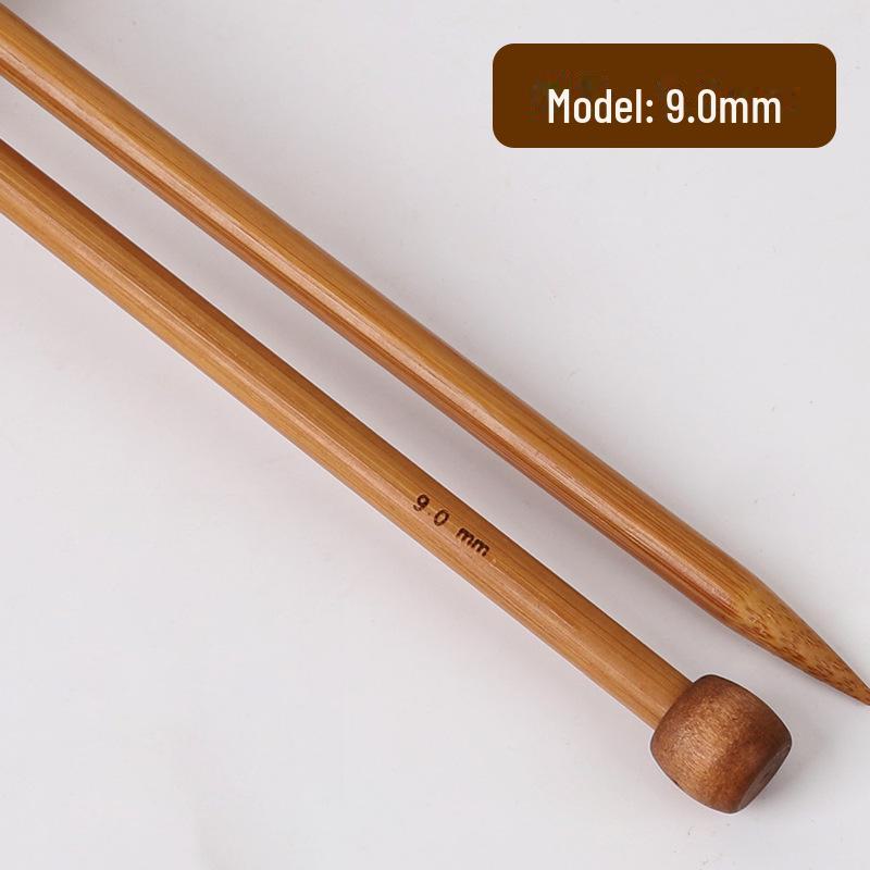 

Набор спиц для вязания свитеров из карбонизированного бамбука с одной головкой для ручного вязания