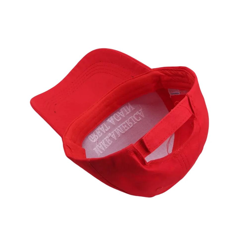 New Style Makes America Great Again Baseball Cap Solid Color Embroidered Sunshade and Sun Protection Cap Wholesale