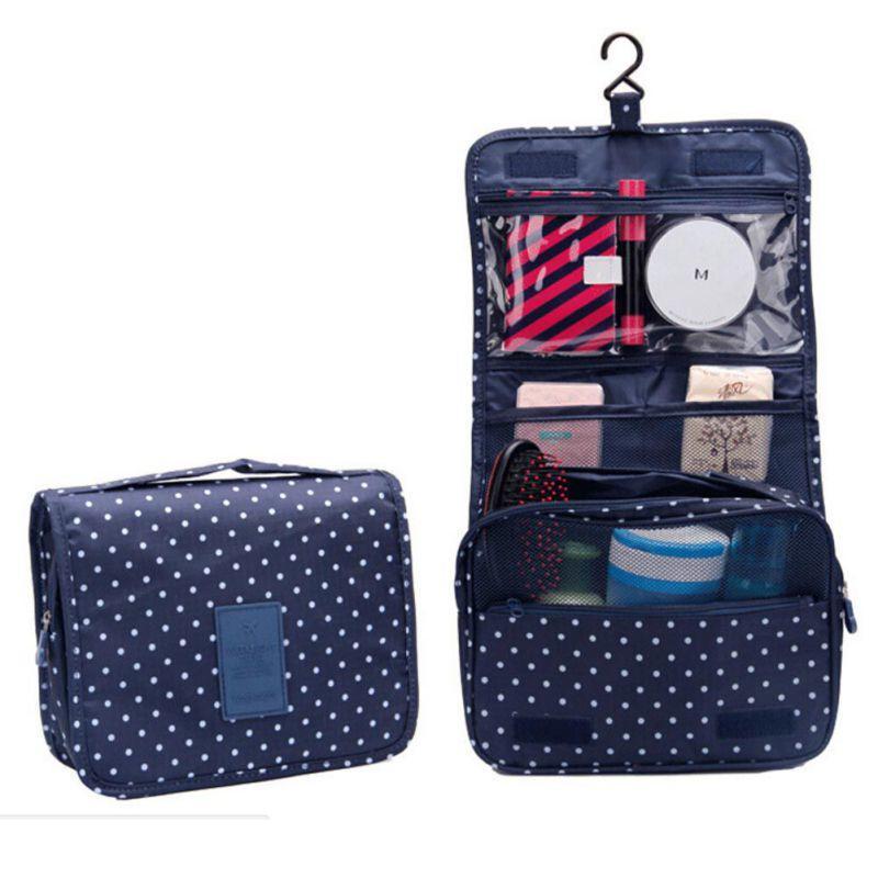 Hanging Bag Makeup Cosmetic Bag Wash Organizer Toiletry Case Cosmetic Bag Wash Bag Storage Pouch Makeup Bag Travel Jewelry Accessory