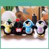 Penguin Animal Plush Keychain With Short Fur For Bag Accessories And Kids Gifts