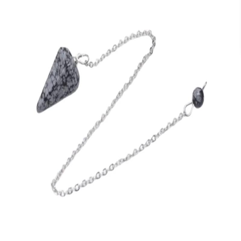 Miao Di Fluorite Crystal Pendant Necklace Adjustable Frequency for Men & Women