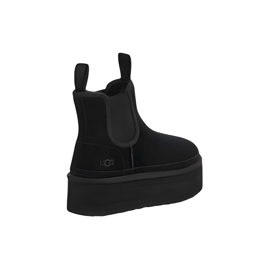 (WMNS) UGG Neumel Platform Chelsea Boot 'Black' Women's 1134526-BLK