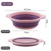 Plastic Folding Basins Portable Laundry Basin Wash Basins Folding Laundry Tub Adult Baby Bath Basin Sink Kitchen Accessories