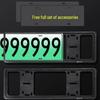2025 AITO Wenjie New M9 M8 New Energy Full Edge License Plate Frame Accessory