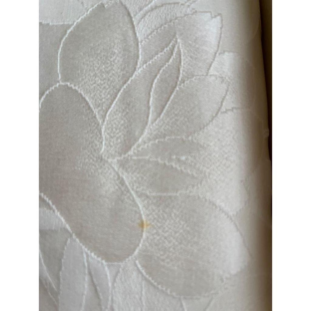Used oh!Tango chirimen silk fabric with floral embroidery