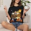 Vintage Mickey Halloween Graphic Tee & SweaT Shirt T-Shirt Mens Kids