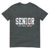Retro Baseball Senior 2026 The Final Inning Senior Mom Dad Tshirt