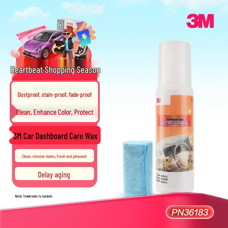 3M Dashboard & Interior Protectant Wax