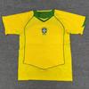 Brazil Training Football Jersey Fans Edition Short Sleeve Soccer Shirts Unisex Women