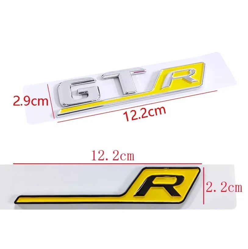 ABS Auto Side Emblem Sticker Staart Badge Decals for Mercedes Benz GTR W204 W168 W124 W205 C180 E320 CLA CLK CLS SLS GLA
