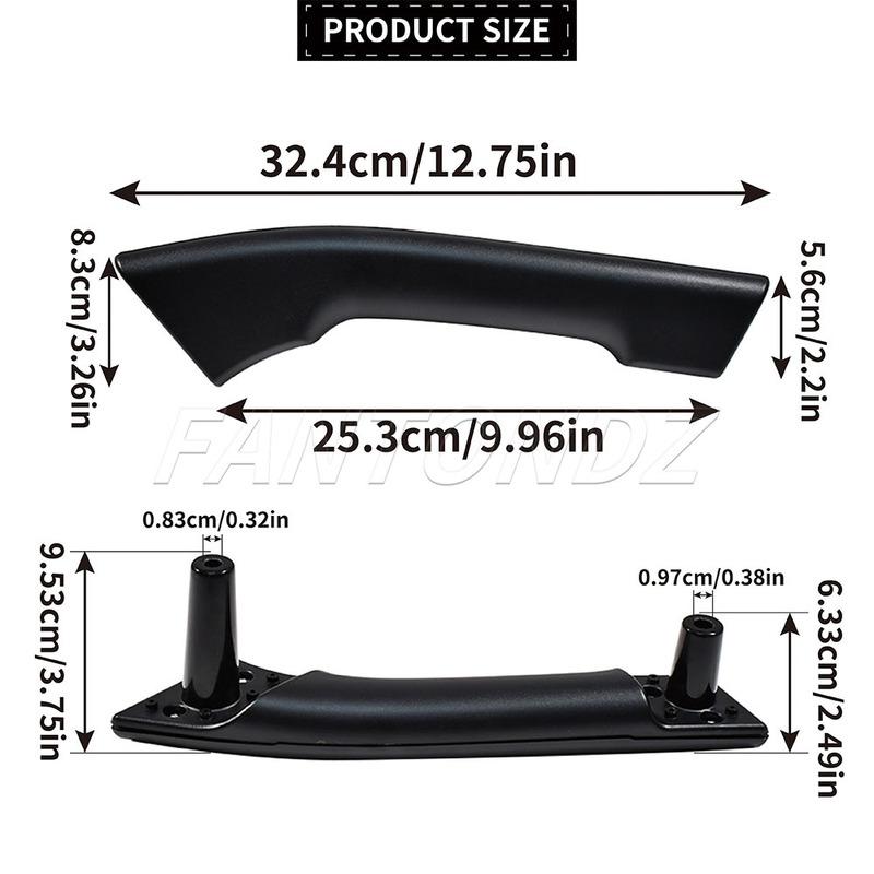 Front Left Door Handle Interior Hold Grip Pull Black For Renault Master III Opel Movano B NV400 2010- 8200730608 80903-00q0c