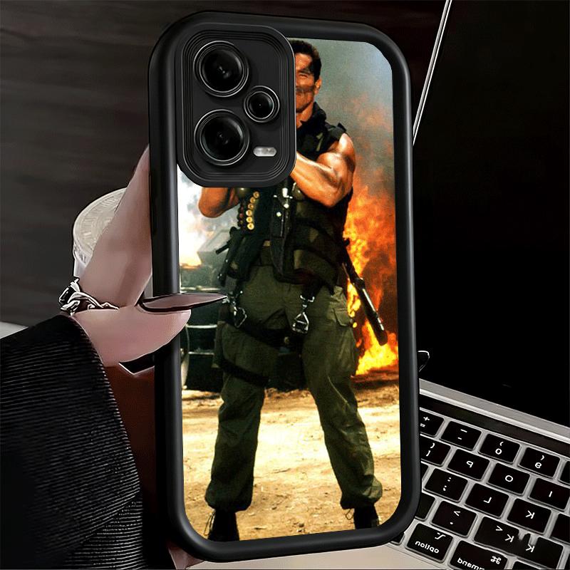 

Phone Case for Xiaomi Redmi Note 15 14 13 Pro Plus Terminator Arnold Schwarzenegger Shell 12S 11 11S 11T 5G 14S Soft Silicone Fu Redmi Note 15 5G