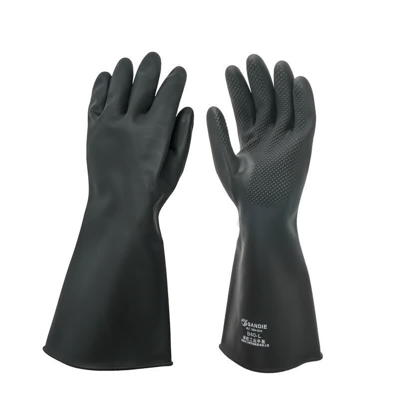 Sandie 153 Industrial Rubber Gloves 50cm