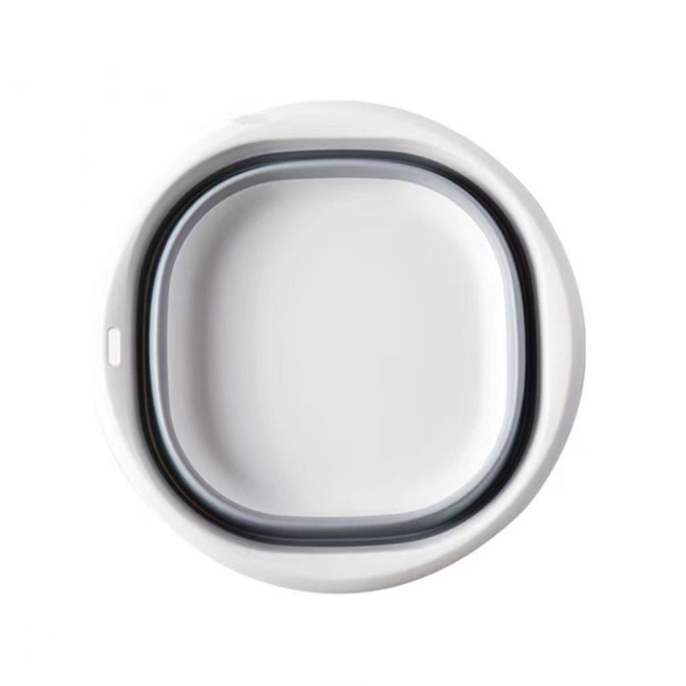 

Laundry Basin Adult Baby Hiking Camping Bathroom Accessories Wash Basin Laundry Tub Bath Basin S серый