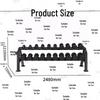 Multi-Tier Dumbbell Storage Rack