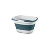 Gorocking Folding Bucket, 16L28L Large Capacity, Stylish, Perfect for Camping, Laundry, Car Washing, Footbaths, and Fishing (Blue, 16L)