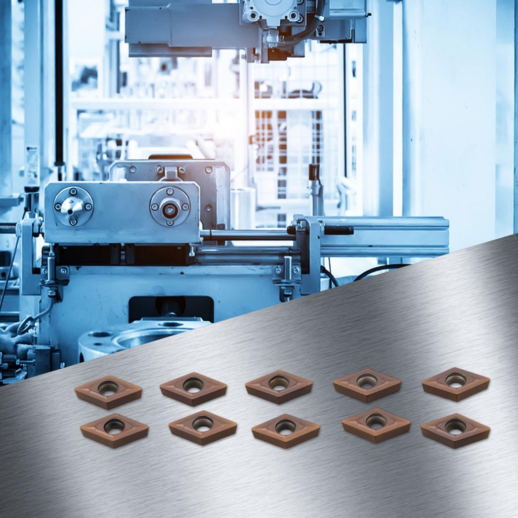 Hartmetall-Einsätze 12x7x2mm 87mm DCMT070204 DCMT21.51