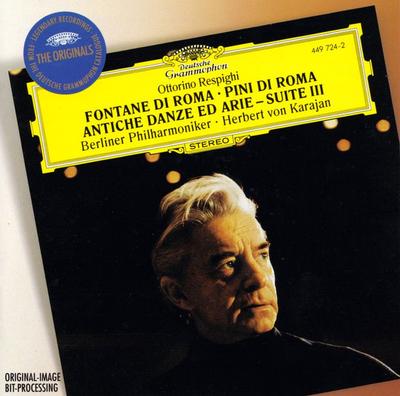 CD V/C - Respighi: Fontane Di Roma, Pini Di  4497242 Deutsche Grammo Europe Classical Used