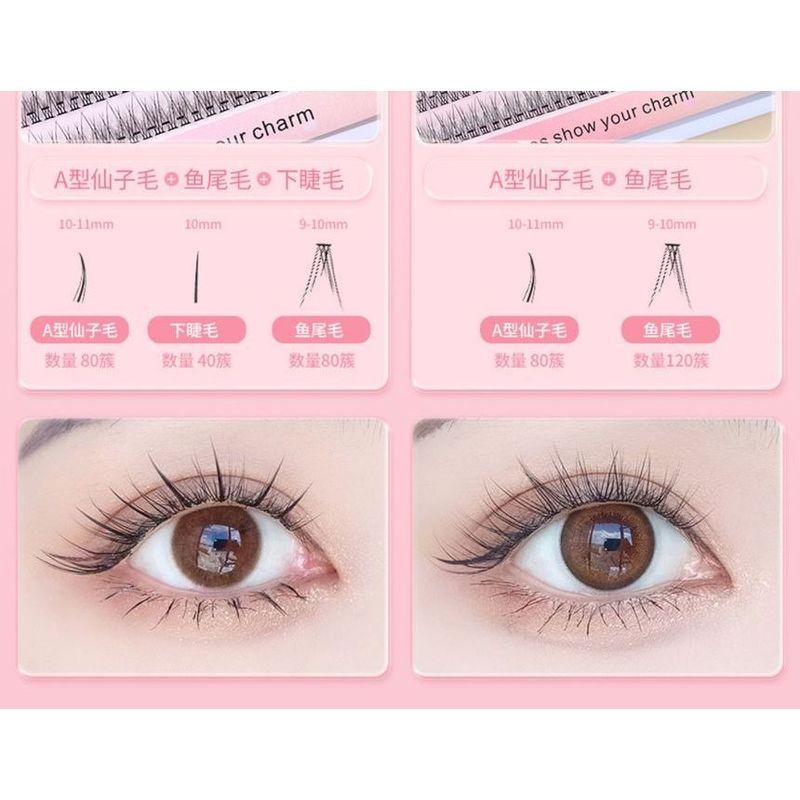 Mogugu - Falsche Wimpern (verschiedene Designs) / Satz