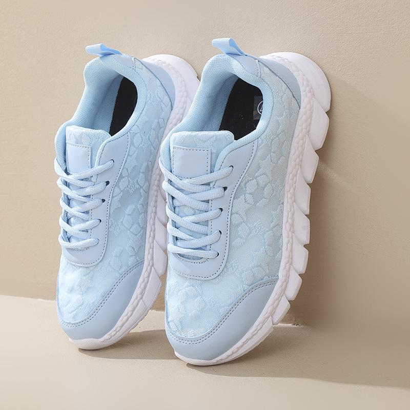 2025 Summer Women's Breathable Soft Sole Casual Running Shoes—Comfortable, Fashionable, and Versatile Little White Sneakers for Outdoor Activities