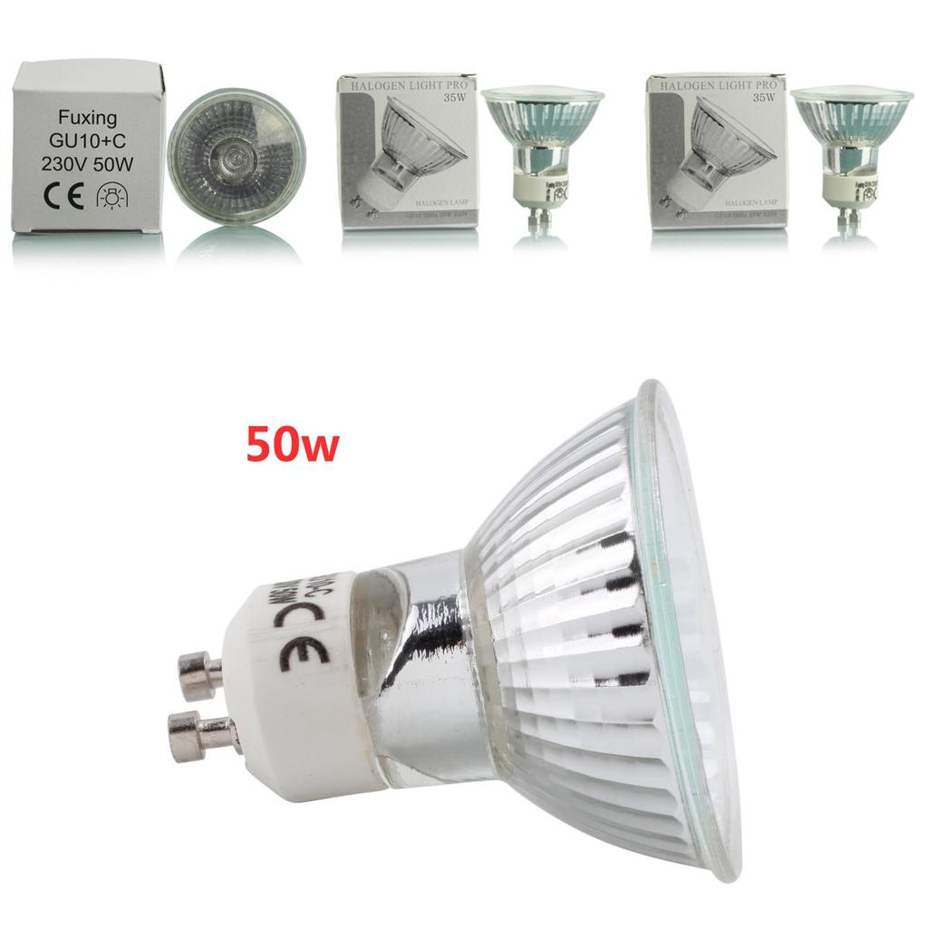 Warm White 35w/50w Gu10 Halogen Spotlight Bulbs For Wax Melting Lamp