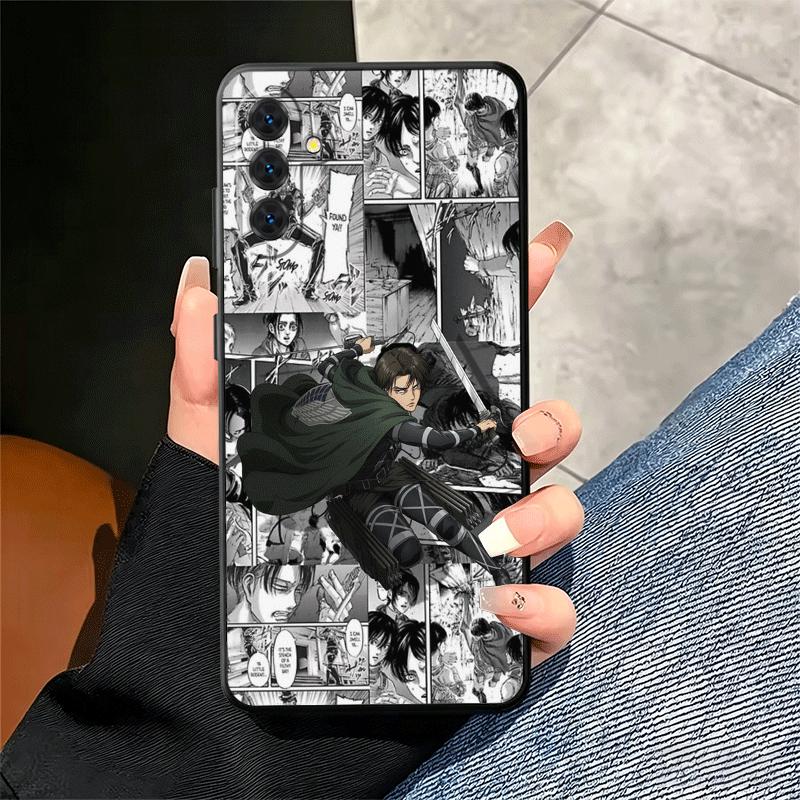 A-Attack On T-Titan Anime Soft Phone Case for Samsung A17 A37 A57 A16 A26 A36 A56 A15 A25 A35 A55 A14 A24 A34 A54 A13 A23 A33 A5