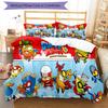 3pcs Superthings1 pattern bedding set duvet cover set includes duvet cover &pillowcases, perfect all season bedroom decoration & gift
