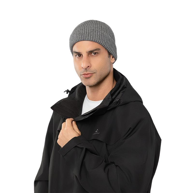 Unisex Verdickte Winddichte Ski-Strickmütze für Winter-Outdoor-Aktivitäten