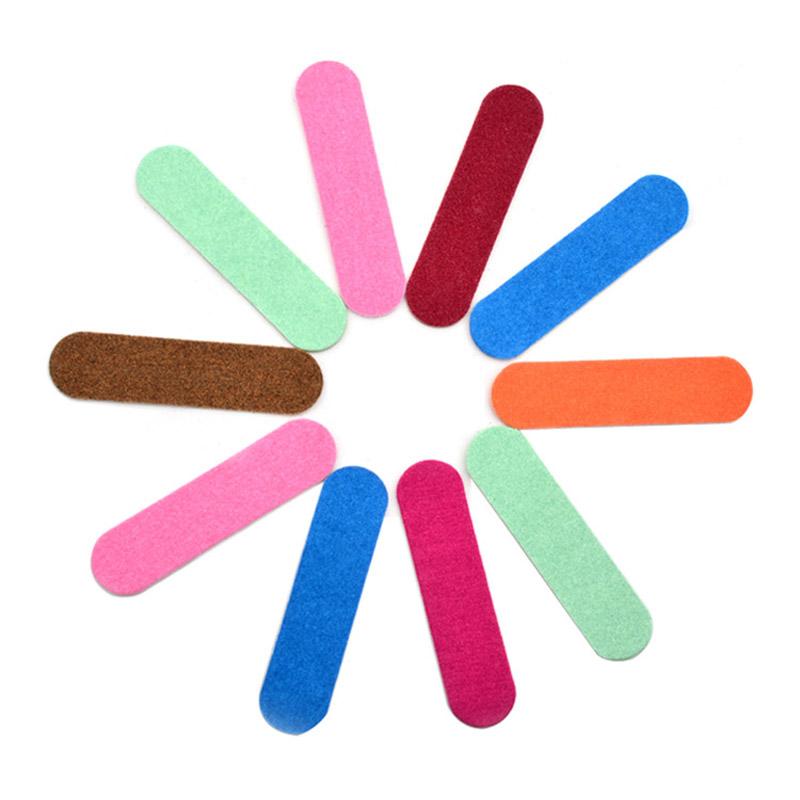 10pcs Nail File Professional Sandpaper File Buffer Block Manicure Polish Nail Art File Tools Accessory