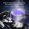 2026 New Semiconductor Cooling 15W Wireless Water Cooling Digital Display Phone Holder Car Mount Fast Charging Auto Accessories