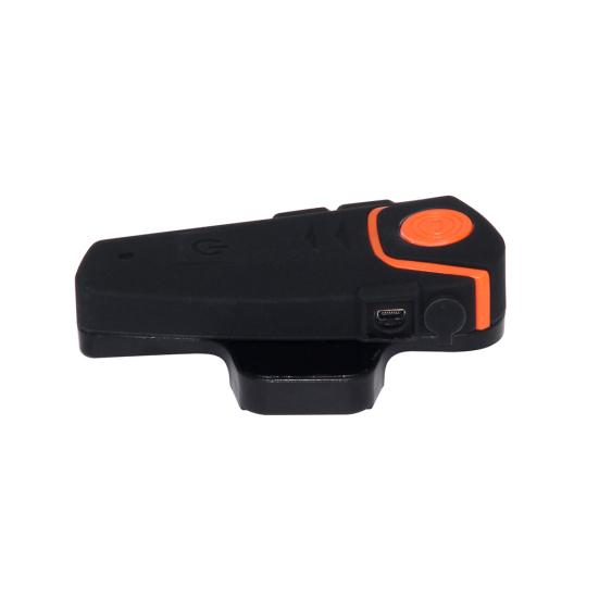 Casque de moto, écouteurs compatibles Bluetooth, casque d'écoute avec micro