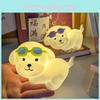 Süßer Cartoon-Hund Nachtlicht Kreative Schlafzimmer Nachttischlampe Zum Schlafen Und Dekorieren