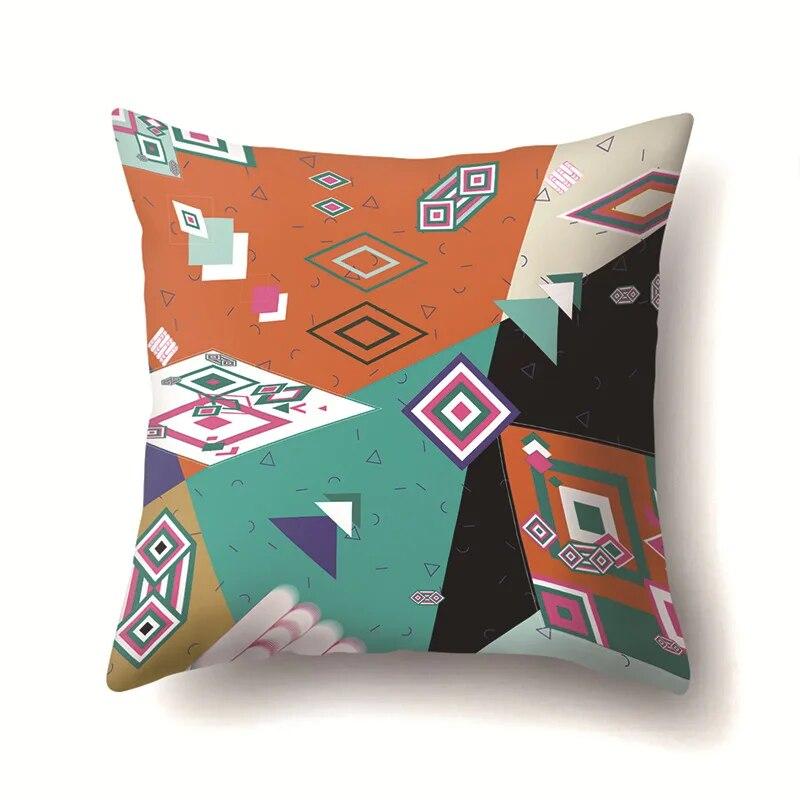 

Наволочка с геометрической полосой, офисная наволочка для гостиной, пояса для верховой езды 40x40cm