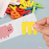 English Wooden Spelling Game Letter Matching Jigsaw Letter Puzzles  Early Childhood