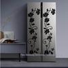 Custom Flower Vine Wall Stickers: Eco-Friendly PVC Decor for Bedroom, Living Room, Refrigerator, or Restaurant