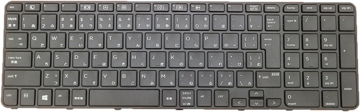 

Replacement Japanese Keyboard for HP ProBook 450 G3, 455 G3, and 470 G3 Laptops (Part Number: 837549-291)