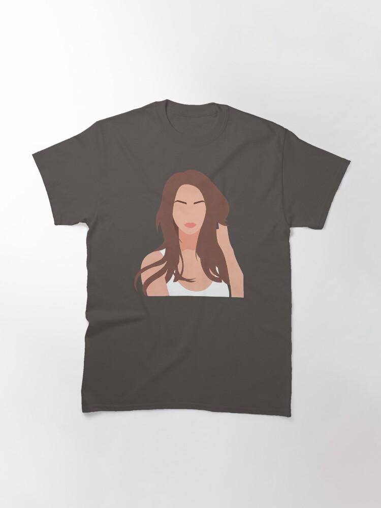 Selena Gomez Lineless Illustration Classic T-Shirt