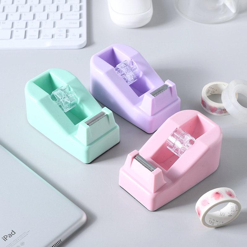 Tape Dispenser Large Stationery Adhesive Tape Cutter Sealing Tape Table Base Dispenser Office Supplies Packaging Tapes Dispenser
