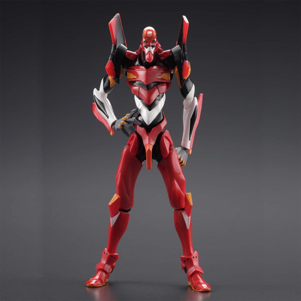 Revoltech EVANGELION EVOLUTION Evangelion Unit-02, approximately 140mm, ABS & PVC, painted action figure, EV-005S