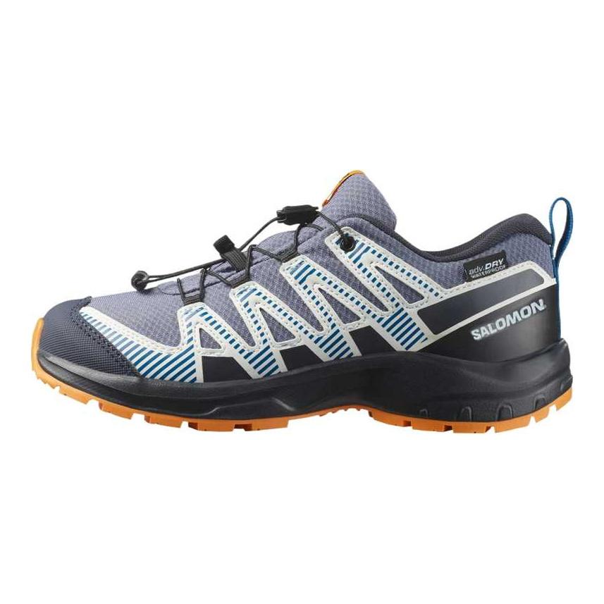 Salomon XA Pro V8 Fashionable Comfortable Trendy Versatile Kids Running Shoes Kids running shoes Gray 478570
