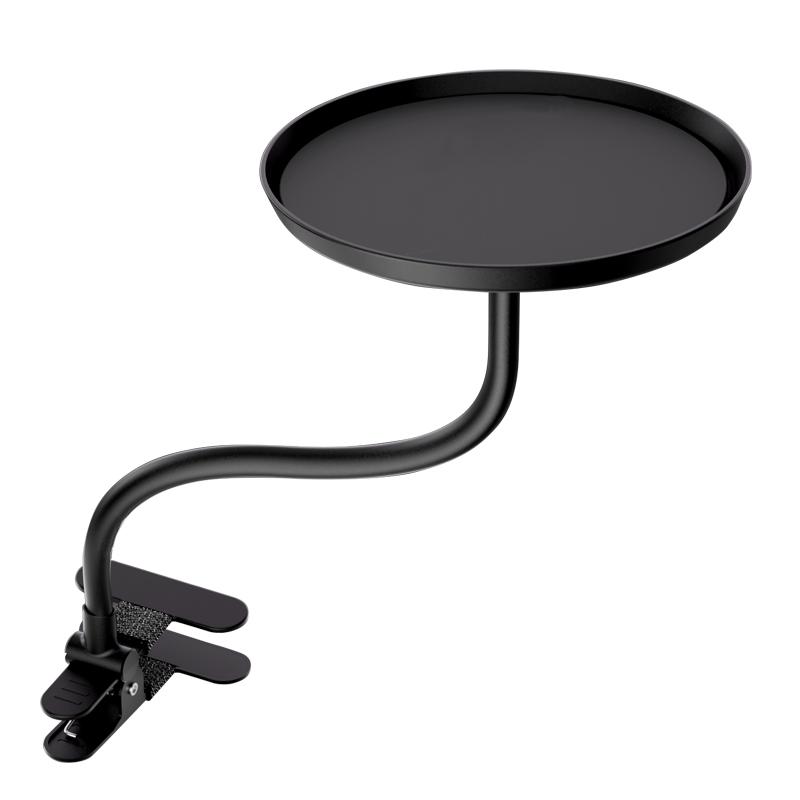 

New Car Food Tray with Clamp Bracket Folding Dining Table Drink Holder Car Pallet Back Seat Water Car Cup Holder Car Swivel Tray чёрный