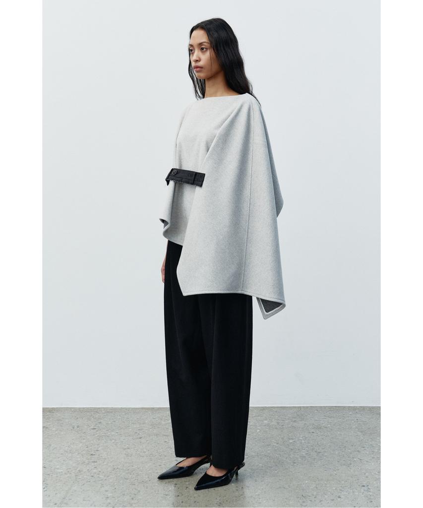 RECODE Belted Drape Shawl Ryaaw25543Gyx