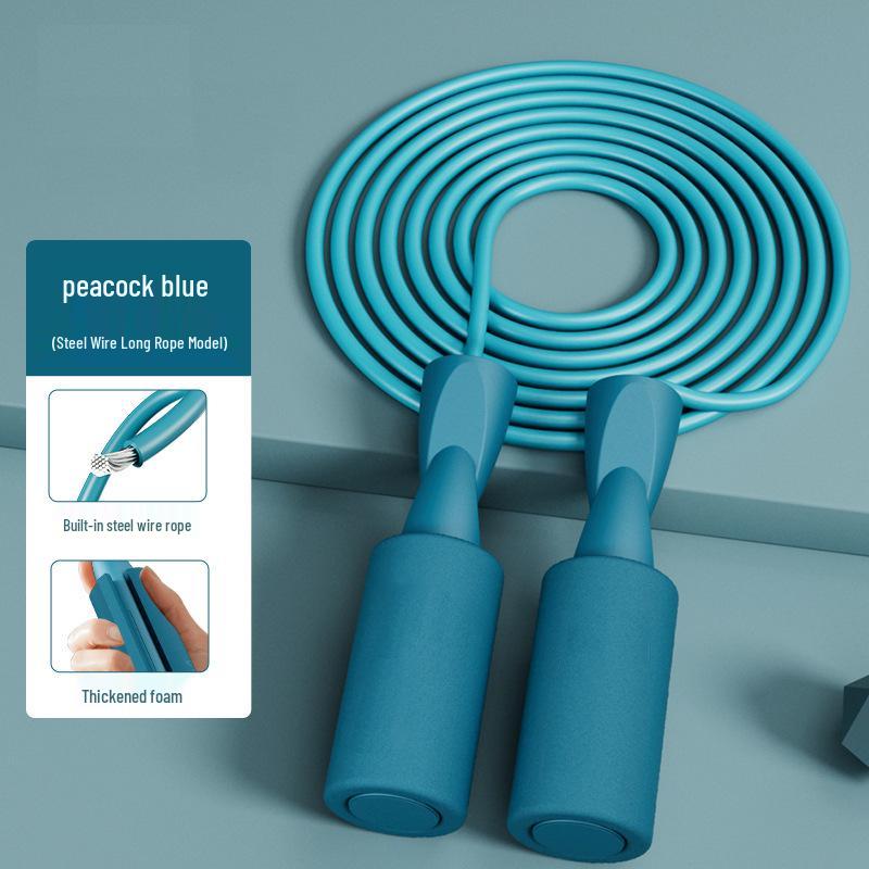 Hot-Selling Dual-Use Jump Rope: Load-Bearing, Ball-Weighted, Corded/Cordless, Silent for Indoor Use