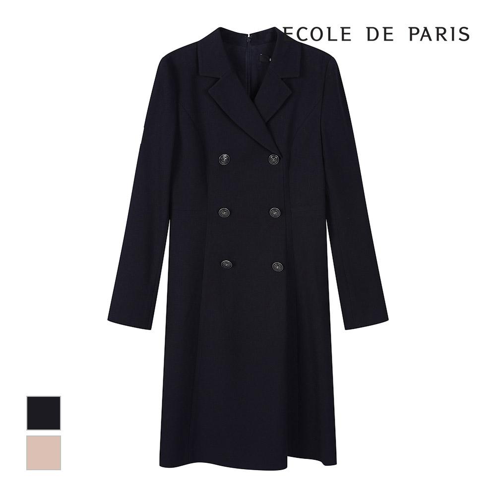 ECOLEDEPARIS Double-Button Dress_Cb2Zwoa009Z
