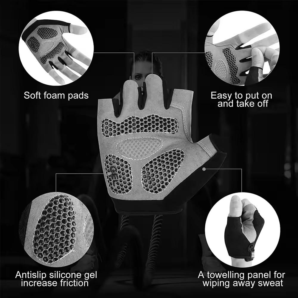 Anti-Slip Windproof Kids Cycling Gloves Protective Gear for Boys And Girls Outdoor Fitness Gloves for Balance Bike Training