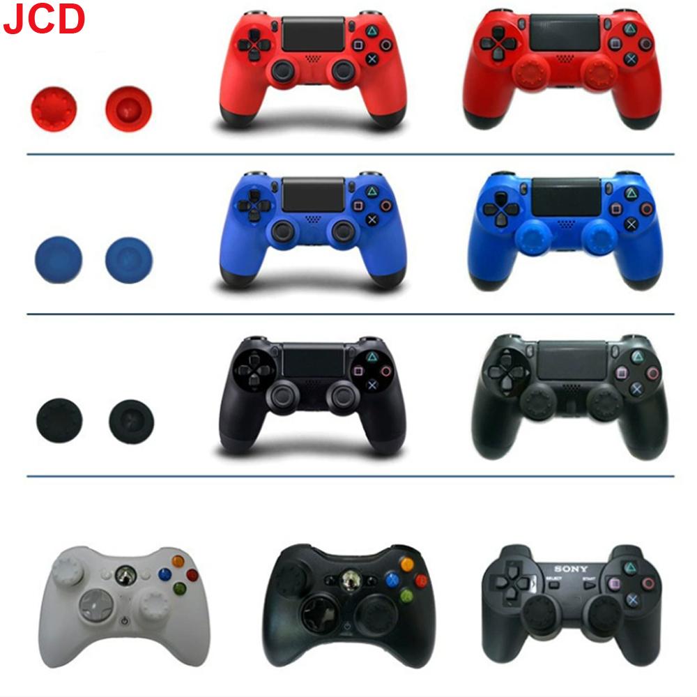 JCD 20 PCS Analog Thumb Stick Grip Cover For PS5 PS4 Game Controller Thumbsticks Caps For Xbox One Elite 360 One S Series X S
