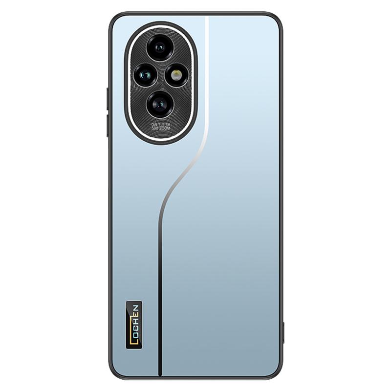Pro Honor 200 5G Pouzdro PC+TPU Nárazuvzdorný Kryt na Telefon s Kovovým Krytem Objektivu