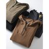 American Style Half Zipper Hood Double-sided Polar Fleece Hoodie Men's Autumn and Winter Outerwear Foreign Trade Cattle Goods Outdoor Fleece Jacket