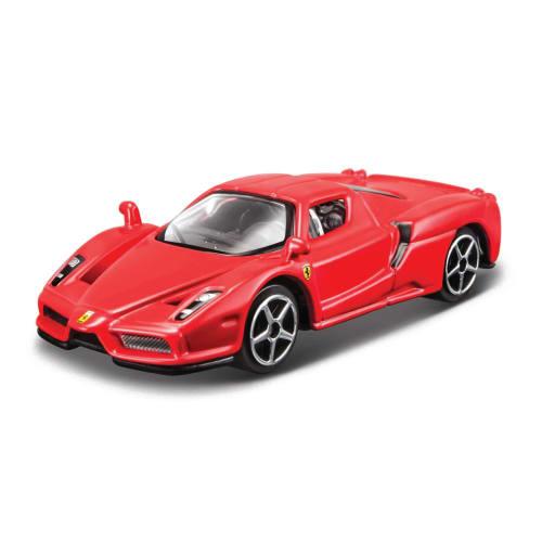 Bburago 1/64 Scale Ferrari Diecast Car Set of 5, Finished Model, 18-56125